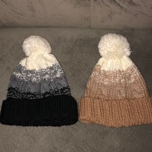 Two cute beanies